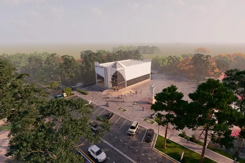 В национальном стиле украсят строящийся в Таразе «Дом Матери»