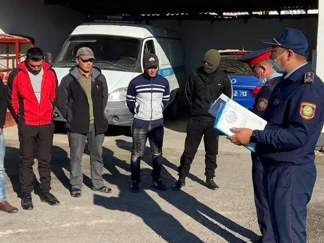 124 иностранца выдворили из страны в Туркестанской области