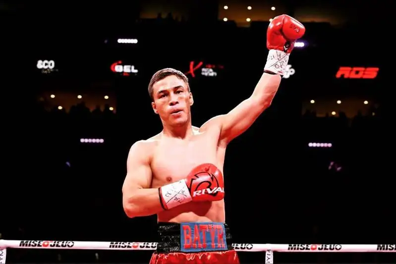 Батыр Джукембаев сделал заявление после победы нокаутом в первом раунде
