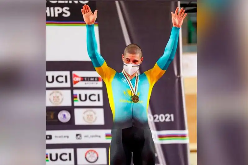 Бронзовым призёром чемпионата мира стал велогонщик из Темиртау