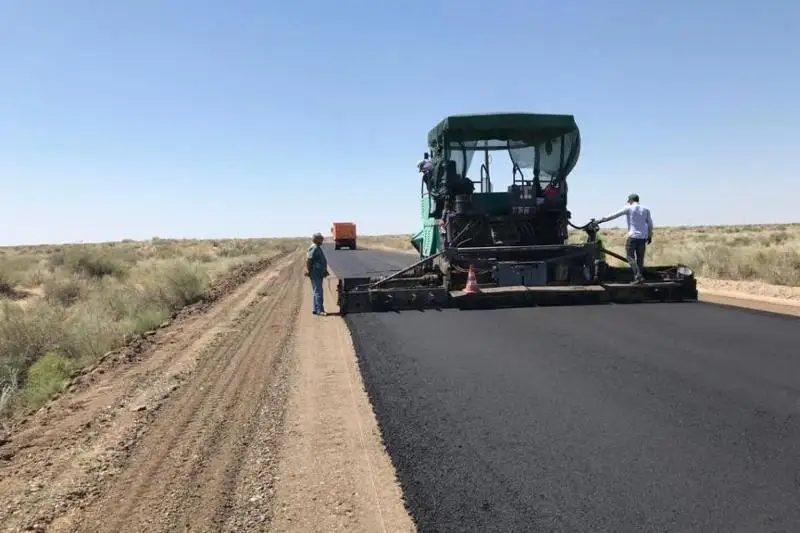 120 км дорог отремонтировали в Жамбылской области