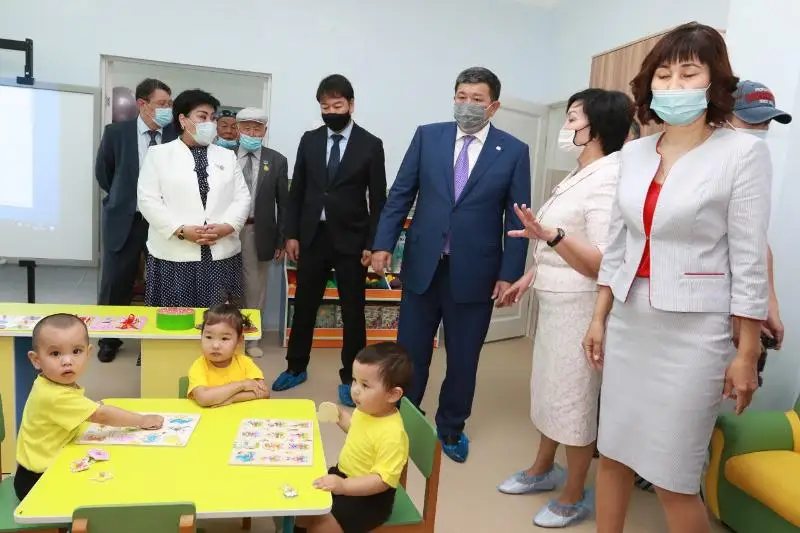 Детский сад на 280 мест открылся в пригороде Атырау