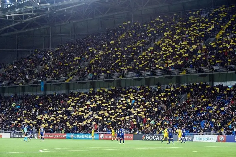 Матч отбора ЧМ-2022 Казахстан-Украина пройдет со зрителями