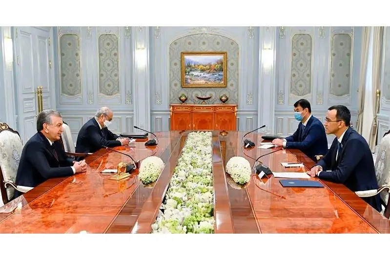 Маулен Ашимбаев встретился с Президентом Узбекистана