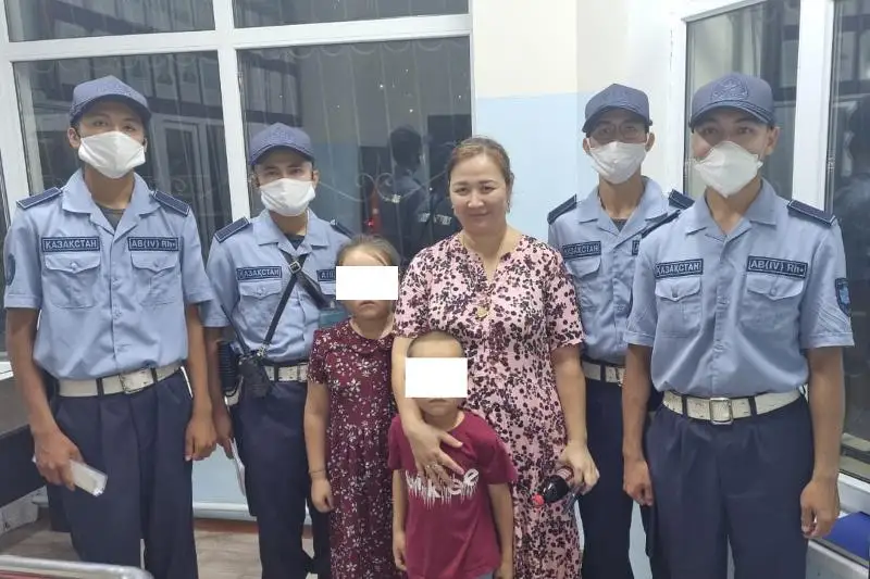 Двух пропавших детей нашли бойцы Нацгвардии в Актау