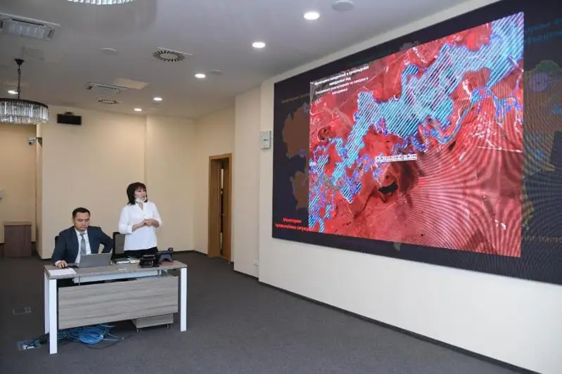 Космические технологии используют для развития Туркестанской области