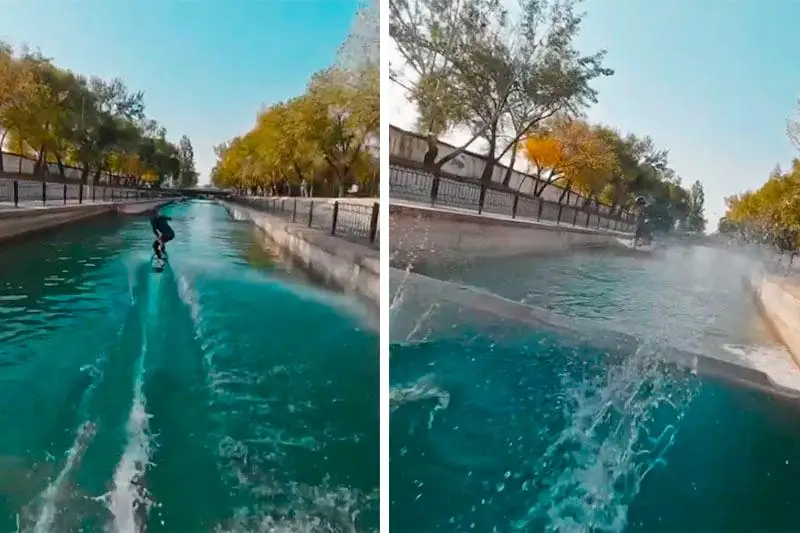 В жизни надо побеждать свои страхи – вейкбордист о трюке на Большой Алматинке