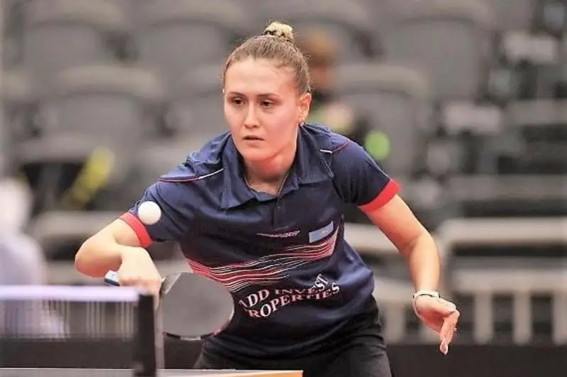 Казахстанка выступит в матче во второй немецкой Бундеслиге по настольному теннису