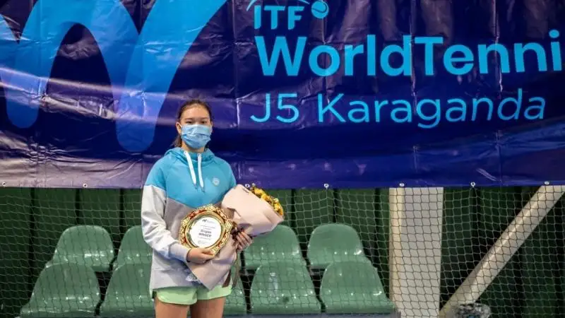 Триумфом казахстанцев завершился международный теннисный турнир в Караганде
