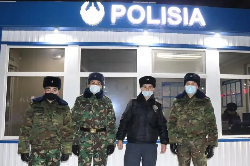 Курсанты патрулируют улицы вместе с полицией в Кокшетау
