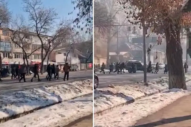 Съемки о январских событиях напугали алматинцев: в акимате прокомментировали видео