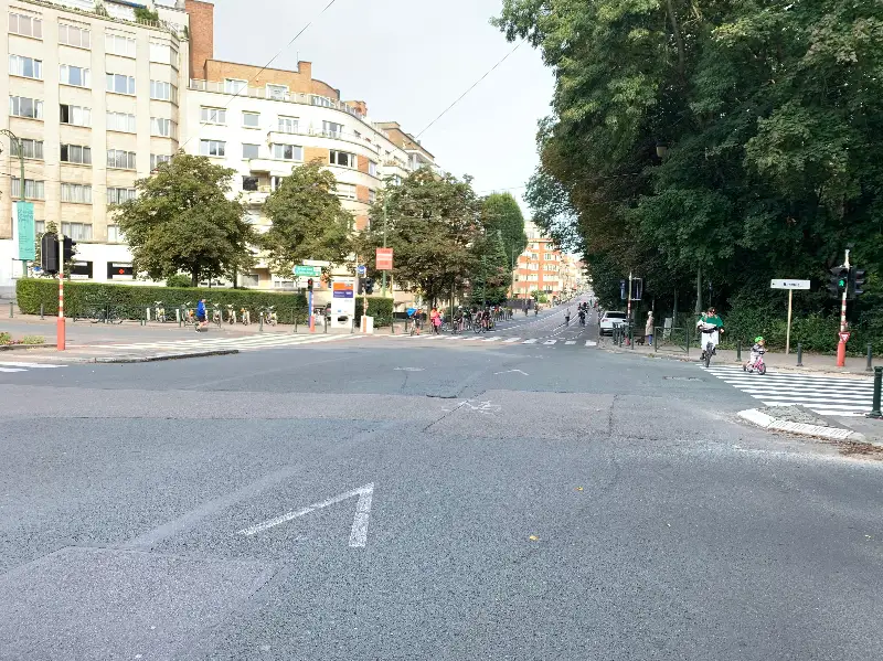 «Воскресенье без автомобиля» - на дорогах Брюсселя остались только пешеходы и велосипедисты