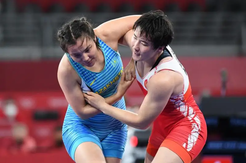 Эльмира Сыздыкова уступила в 1/8 финала в женской борьбе на Олимпиаде