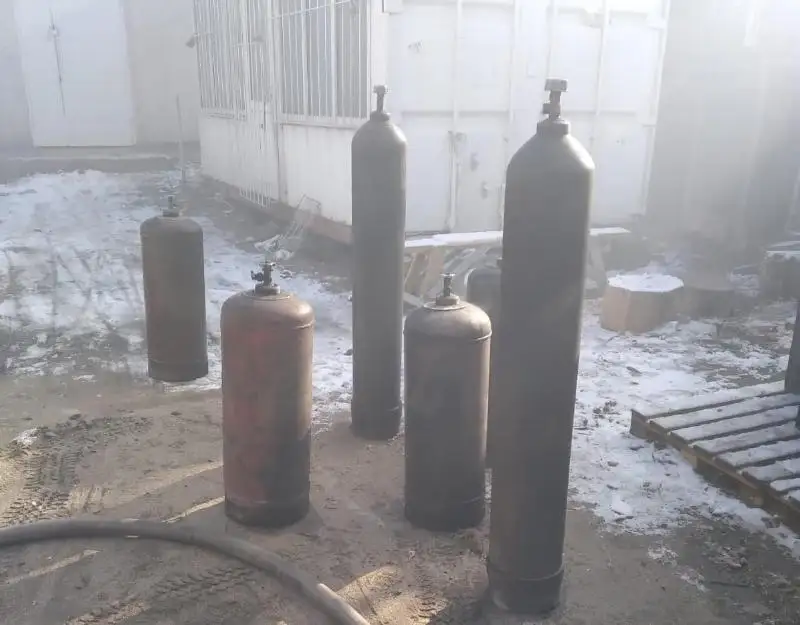 Взрыв газовых и кислородных баллонов предотвратили в Шу