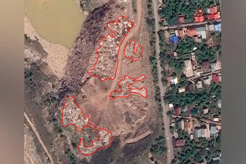 Космомониторинг: за полгода обнаружено более 5 тысяч незаконных мусорных свалок