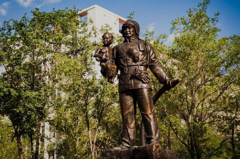 Сквер спасателей появился в Нур-Султане