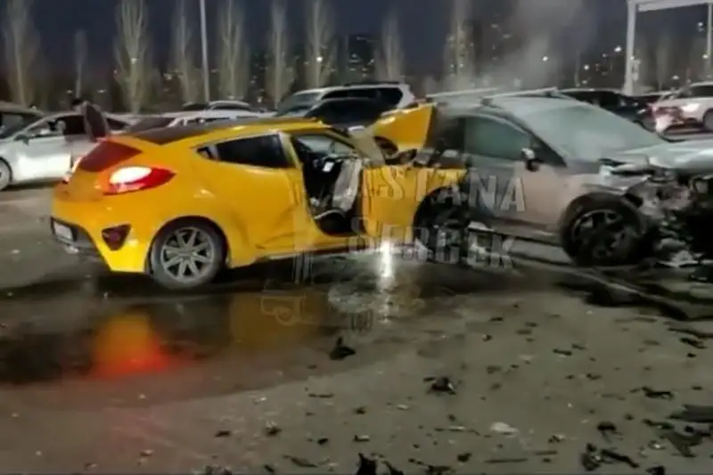 Массовое ДТП произошло в Нур-Султане