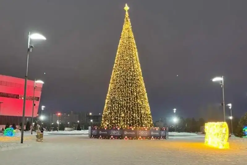 Инвесторы активно участвуют в оформлении столицы к Новому году