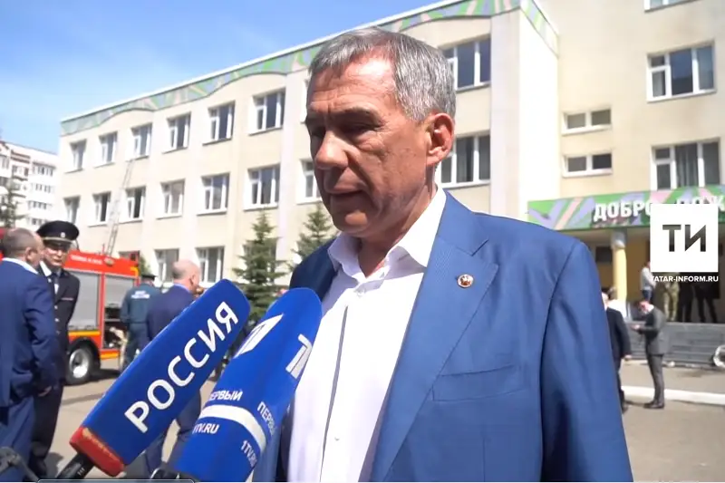 Рустам Минниханов: Большая трагедия для всей страны, мы потеряли семь детей