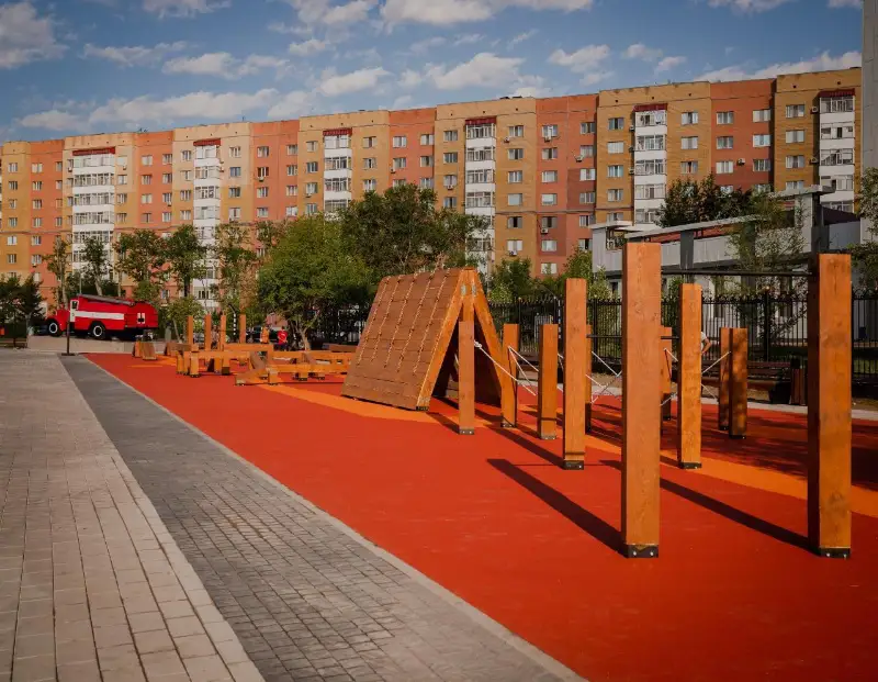 400 дворов и общественных пространств благоустроили в Нур-Султане