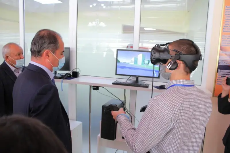 Центр компетенции открыли в колледже Жезказгана