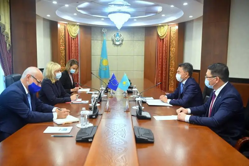 В Сенате Парламента РК состоялась встреча с делегацией Европейского Союза
