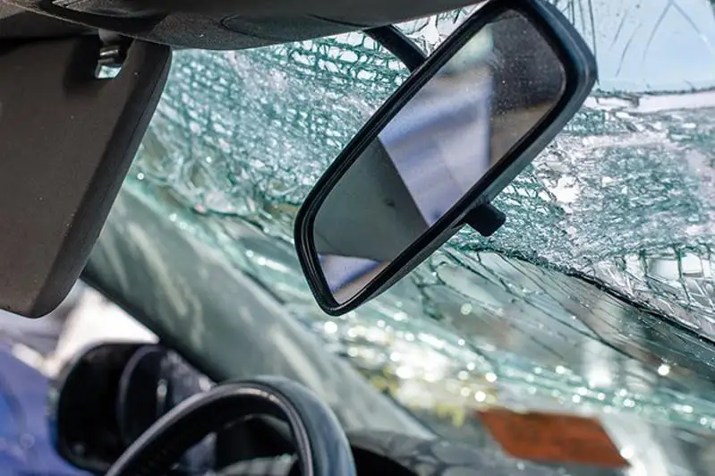 Из-за гололеда опрокинулся автомобиль в СКО