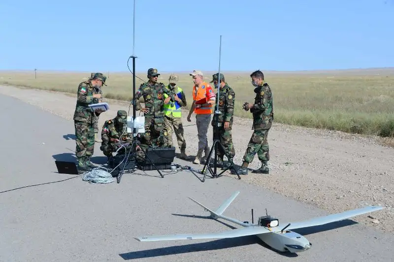 На полигоне «Матыбулак» прошла «Соколиная охота»