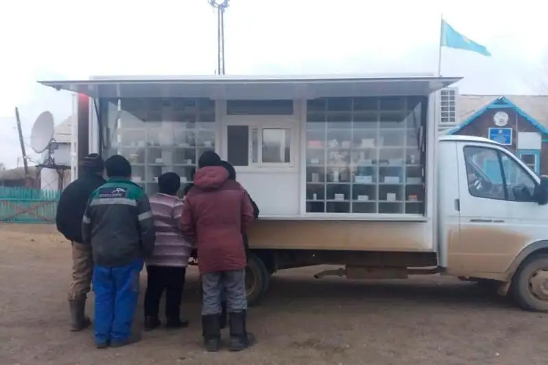 Аптеки на колёсах заработали ещё в двух районах Карагандинской области