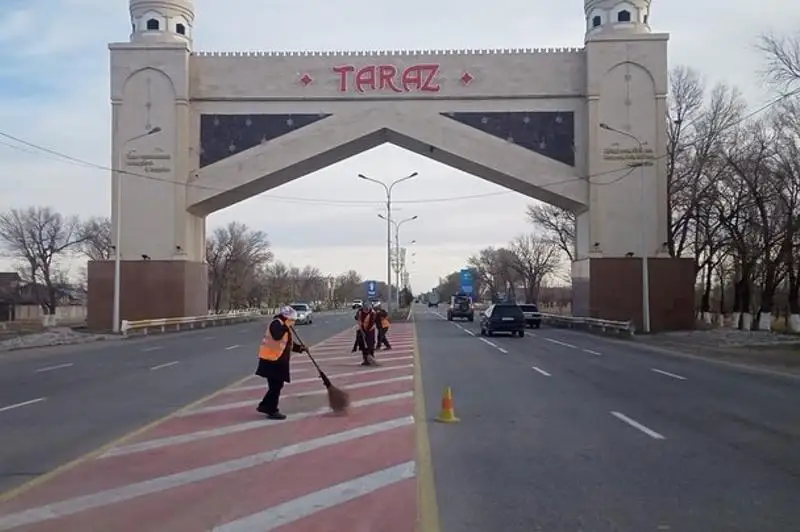 Как выглядит Тараз после трагических событий 4-6 января - фоторепортаж