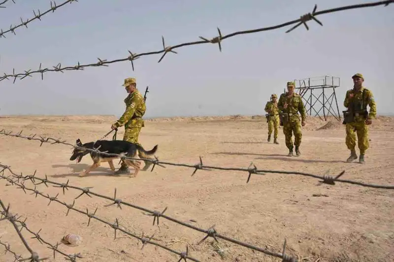 Совместные учения миротворцев России и Узбекистана начались у границы с Афганистаном