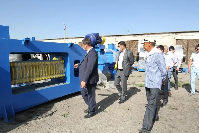 Завод про производству хлопкового масла запустят в Мактаарале