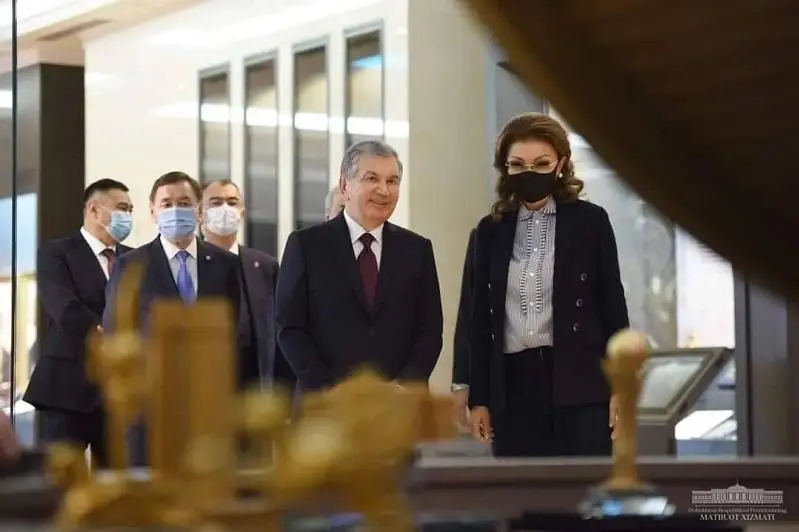 Дарига Назарбаева встретилась с Президентом Узбекистана Шавкатом Мирзиёевым