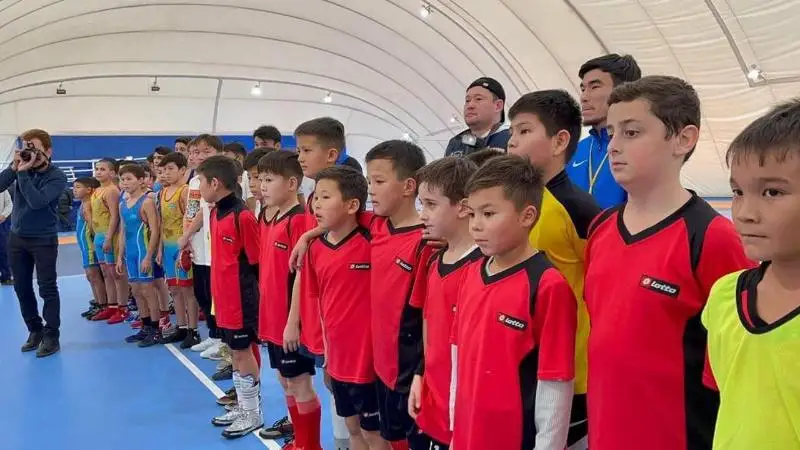 Современный спорткомплекс открыли в селе Алматинской области