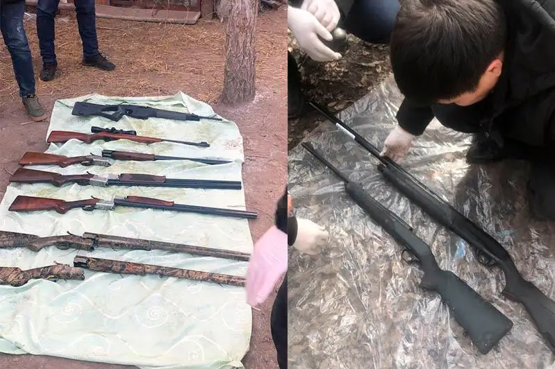 Январские беспорядки: соучастников нападения на оружейный магазин задержали в Капчагае