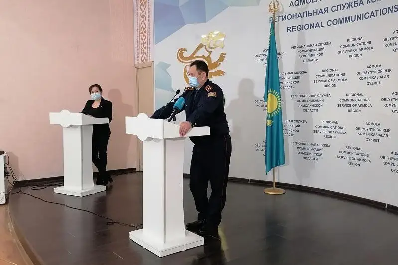 Семь блокпостов установлены на выездах из Кокшетау