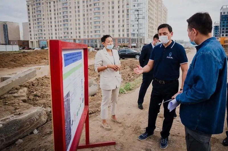 Аким Нур-Султана ознакомился с ходом строительства  улиц