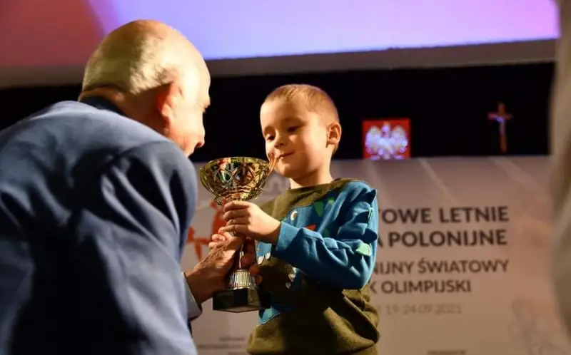 Пятилетний уроженец Казахстана получил награду Польского олимпийского комитета