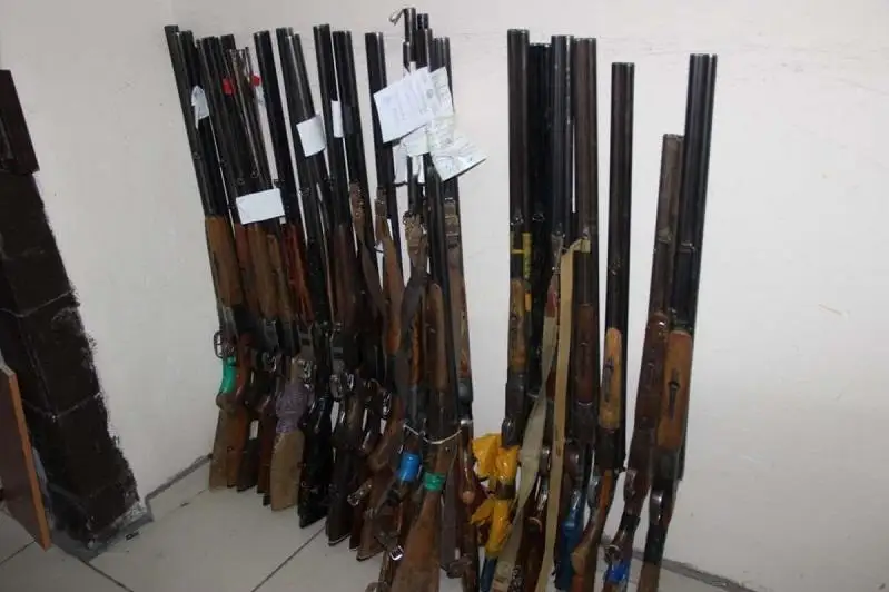 Свыше 100 единиц оружия изъяли полицейские Актюбинской области
