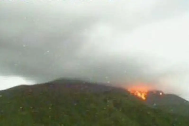 На юго-западе Японии произошло извержение вулкана