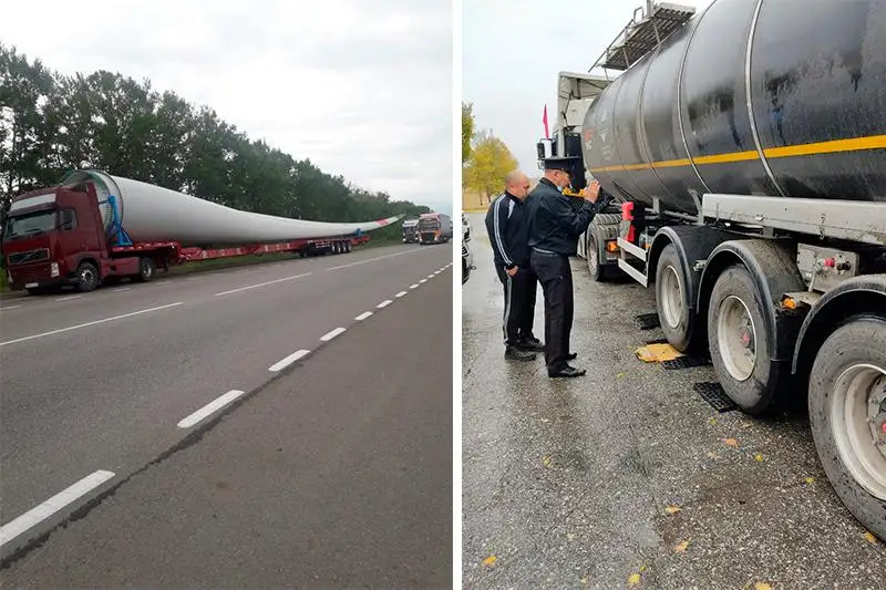 На 14 млн тенге за перегруз оштрафованы костанайские водители