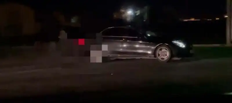 Более 30 водителей устроили дрифт возле аэропорта Атырау