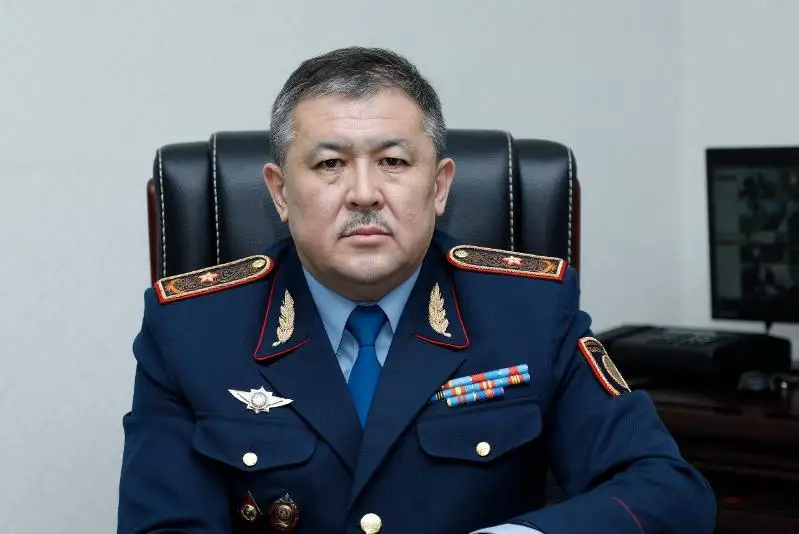 Начальником департамента полиции города Шымкент назначен Кайрат Дальбеков
