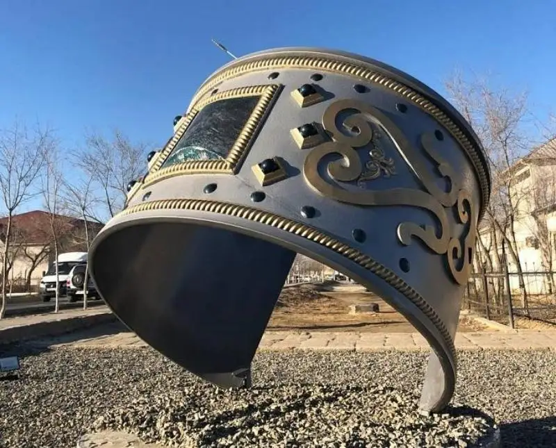 Продолжается благоустройство села Бейнеу Мангистауской области