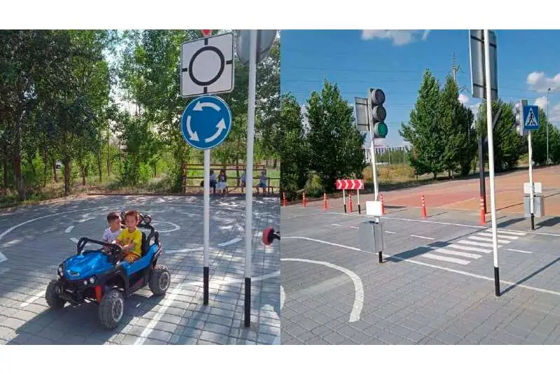 Автогородок для детей открыли в Актобе