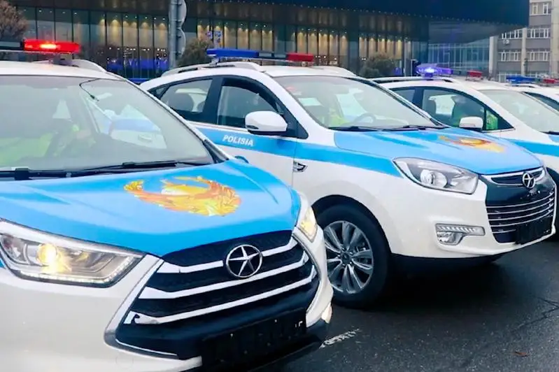 42 автомашины приобретено в 2021 году для столичного департамента полиции