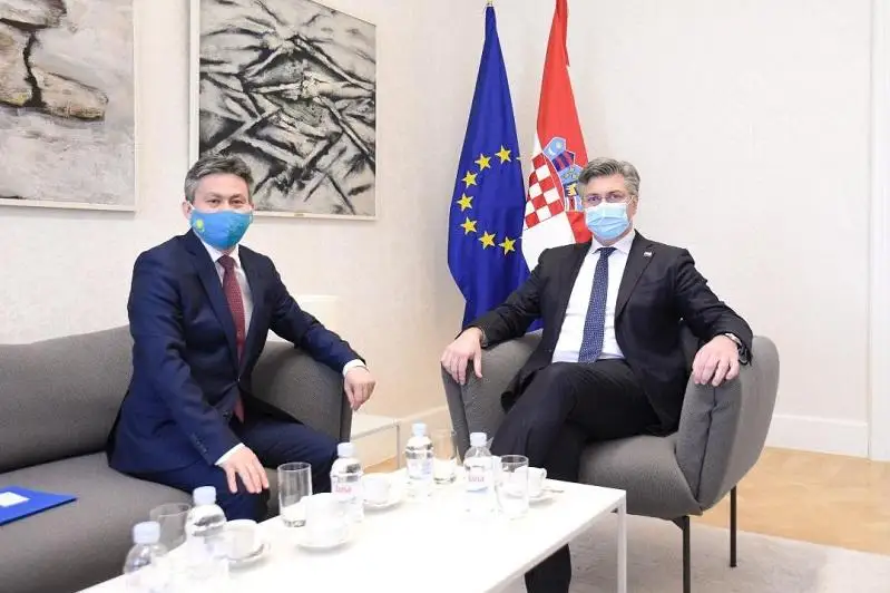 Посол Казахстана встретился с премьер-министром Хорватии