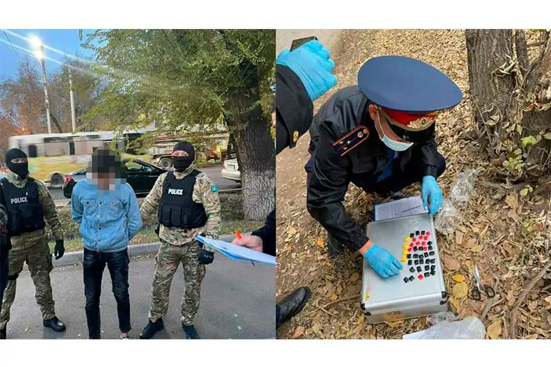 24-летний мужчина сбывал «мефедрон» в Алматы