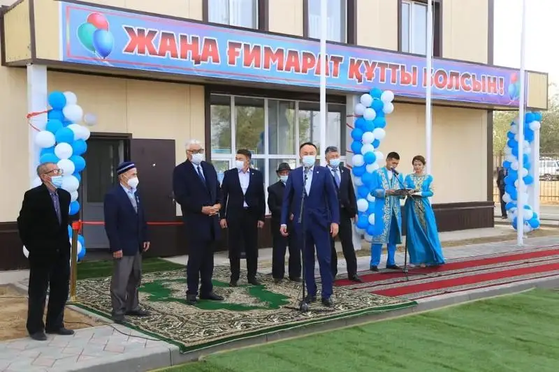 Новый спортивный комплекс открыли в Торгае