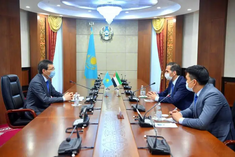 Вице-спикер Сената встретился с Послом Иордании в Казахстане